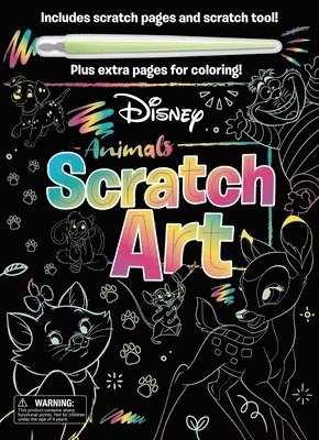 Igloobooks - Disney Classics: Animals Scratch Art, Häftad