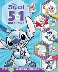 bokomslag Disney Stitch: 5 in 1 Colouring