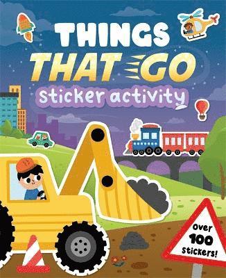 bokomslag Things That Go Sticker Activity
