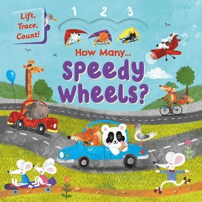 How Many Speedy Wheels?: Lift, Trace, Count!