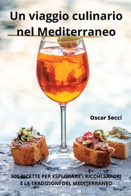 bokomslag viaggio culinario nel Mediterraneo