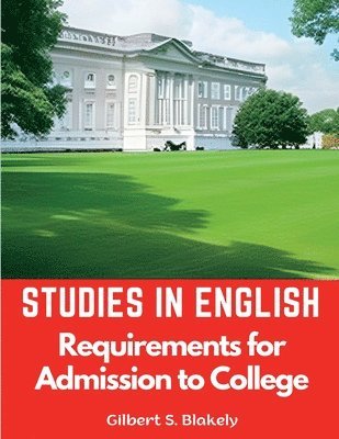bokomslag Studies in English