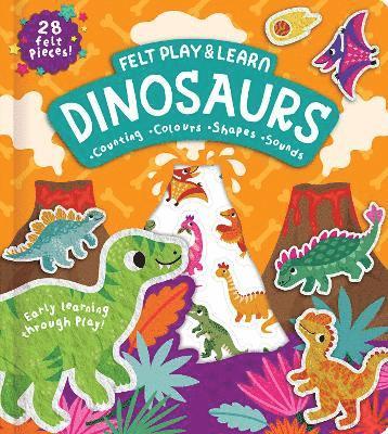 bokomslag Felt Play & Learn Dinosaurs