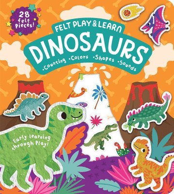 bokomslag Felt Play & Learn Dinosaurs