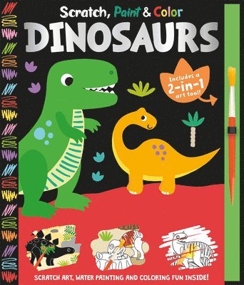 Scratch, Paint & Color Dinosaurs 1