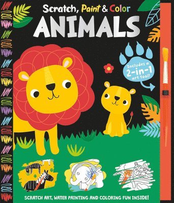 Georgie Taylor - Taylor, G: Scratch, Paint & Color Animals, Inbunden