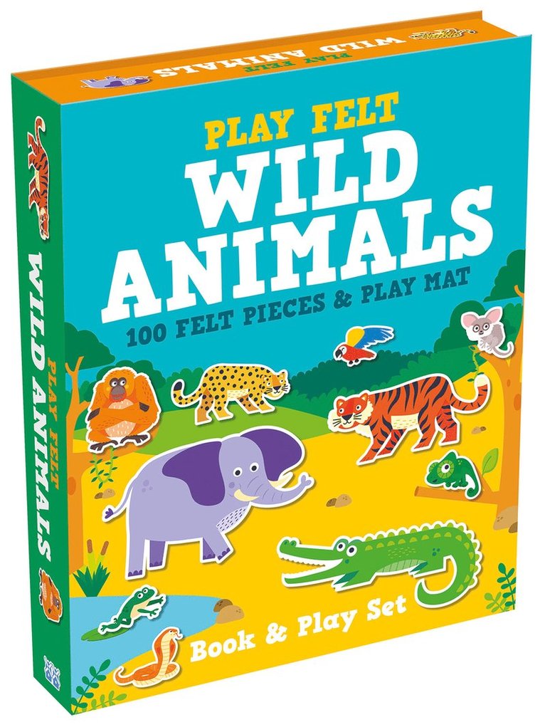 Robyn Gale - Play Felt Wild Animals, Kartonnage