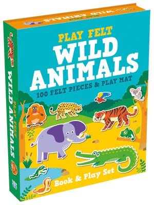 bokomslag Play Felt Wild Animals