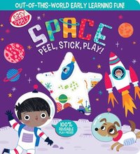 bokomslag Easy Peely Space-Peel, Stick, Play!: Out-Of-This-World Early Learning Fun!