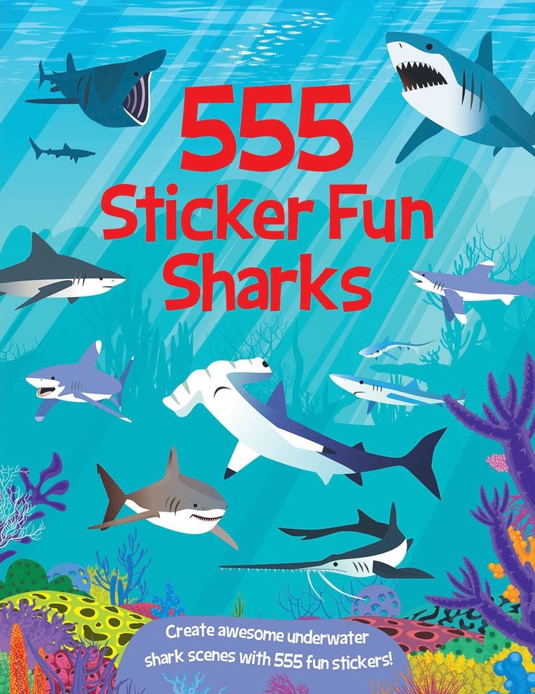 555 Sticker Fun Sharks
