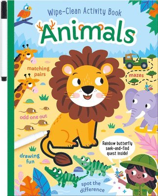 Will Putnam - Animals Wipe-Clean Activity Book: Reusable Drawing and Activity Fun, Häftad