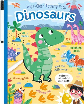 Will Putnam - Dinosaurs Wipe-Clean Activity Book: Reusable Drawing and Activity Fun, Häftad