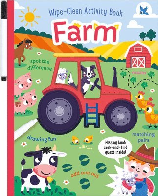 Will Putnam - Farm Wipe-Clean Activity Book: Reusable Drawing and Activity Fun, Häftad