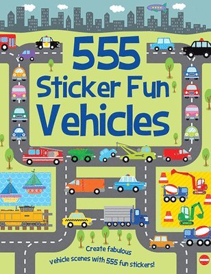 555 Sticker Fun - Vehicles 1