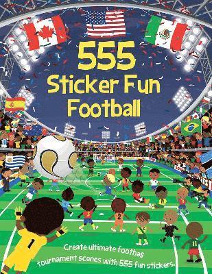 Susan Mayes - 555 Sticker Fun Football, Häftad