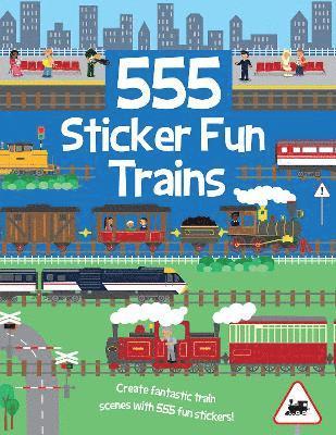 555 Sticker Fun Trains