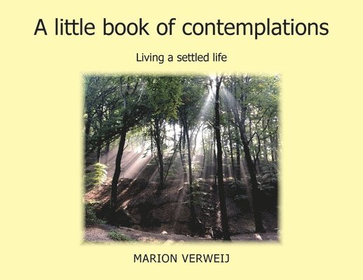 Marion Verweij - Little Book of Contemplations, Häftad