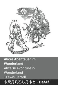 bokomslag Alices Abenteuer im Wunderland / Alice se Avonture in Wonderland