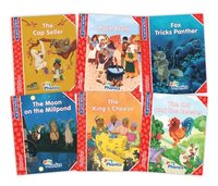 bokomslag Jolly Phonics Folktales Red Readers (Level 1) Complete Set (1-6)