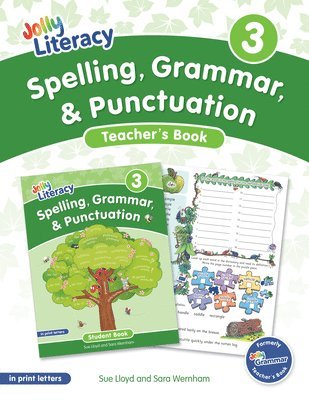 bokomslag Spelling, Grammar, & Punctuation Teacher's Book 3: In Print Letters (American English Edition)