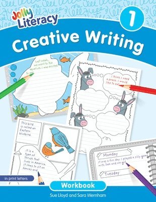 Creative Writing Workbook 1: In Print Letters (American English Edition) 1