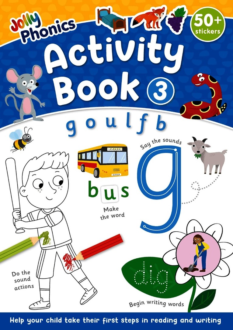 Jolly Phonics Activity Book 3