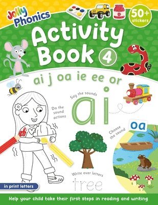bokomslag Jolly Phonics Activity Book 4
