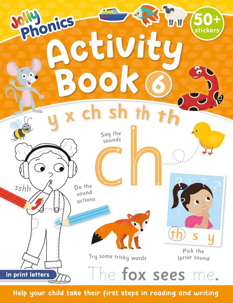Jolly Phonics Activity Book 6