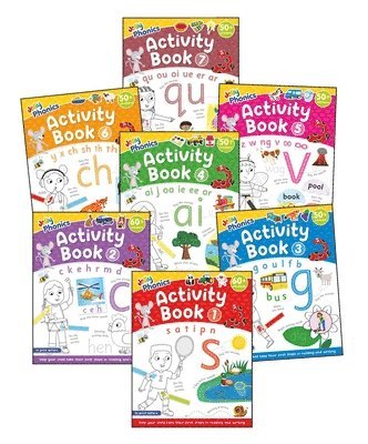 Jolly Phonics Activity Books 1-7