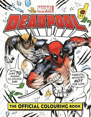 bokomslag Marvel's Deadpool: The Official Colouring Book