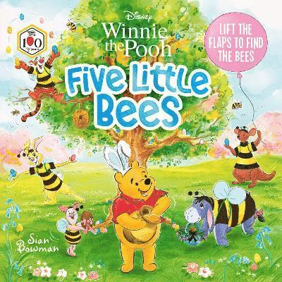 Disney Winnie the Pooh: Five Little Bees: An Easter lift-the-flap picture book