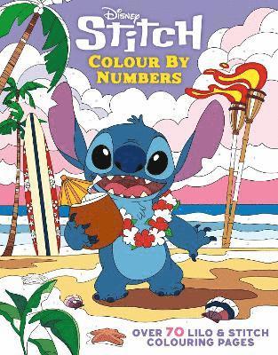 bokomslag Disney Stitch Colour By Numbers