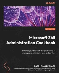 bokomslag Microsoft 365 Administration Cookbook