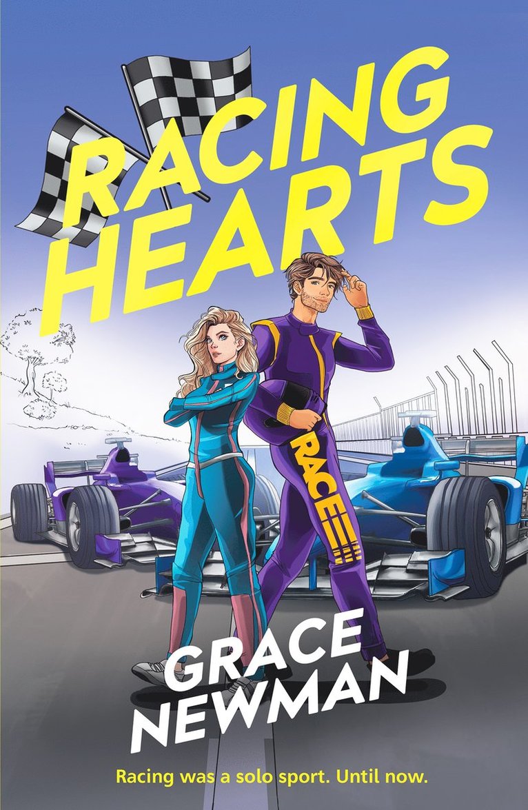 Grace Newman - Racing Hearts, Häftad