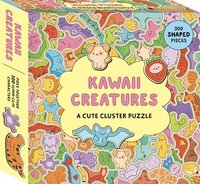 bokomslag Kawaii Creatures: A Cute Cluster Puzzle: 300 Shaped Pieces