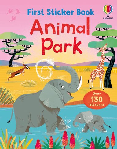 Caroline Young, Felicity Brooks - First Sticker Book Animal Park, Häftad