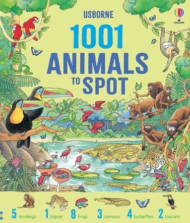 Gillian Doherty, Ruth Brocklehurst - 1001 Animals to Spot, Inbunden