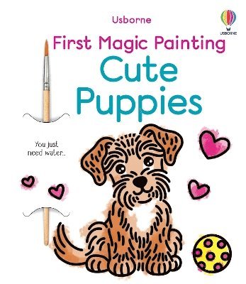 bokomslag First Magic Painting Cute Puppies