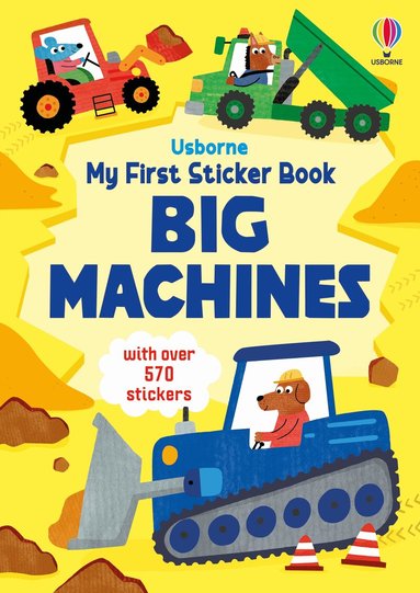 Jane Bingham, Hannah Watson - My First Sticker Book Big Machines, Häftad