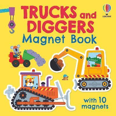 Trucks and Diggers Magnet Book