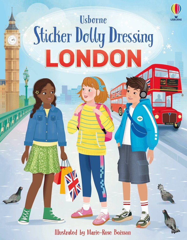Fiona Watt - Sticker Dolly Dressing London, Häftad