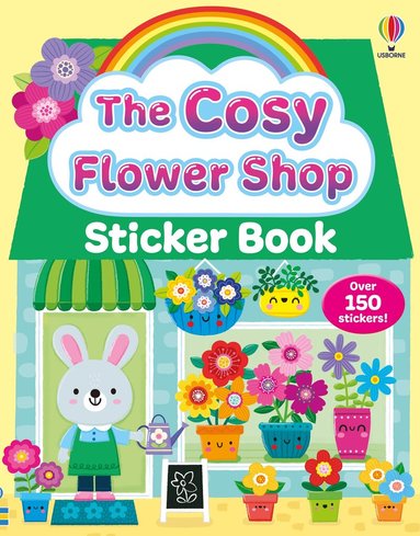 Lesley Sims - Cosy Flower Shop Sticker Book, Häftad