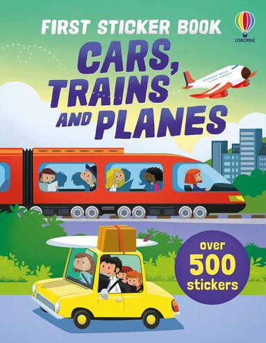 Sam Taplin, Simon Tudhope, Sam Smith - First Sticker Book Cars, Trains and Planes, Häftad