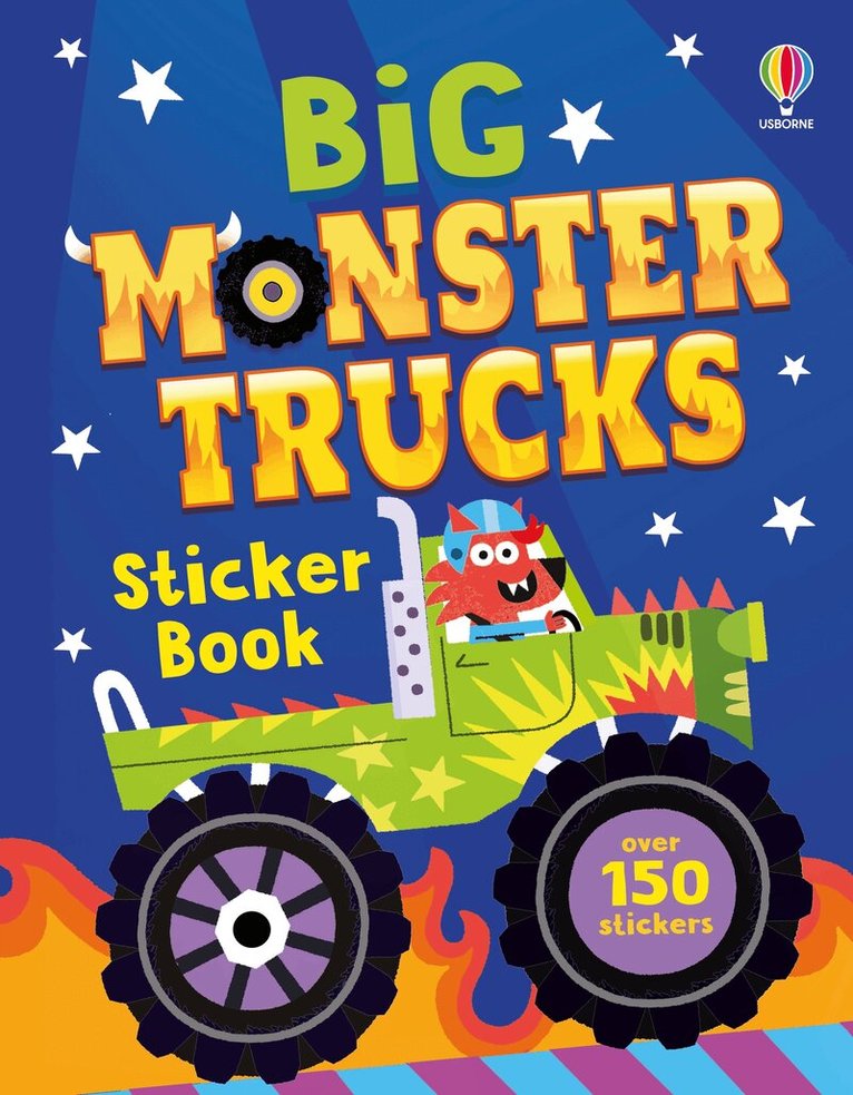 Alice Beecham - Big Monster Trucks Sticker Book, Häftad. Tillgänglighet: Kommande