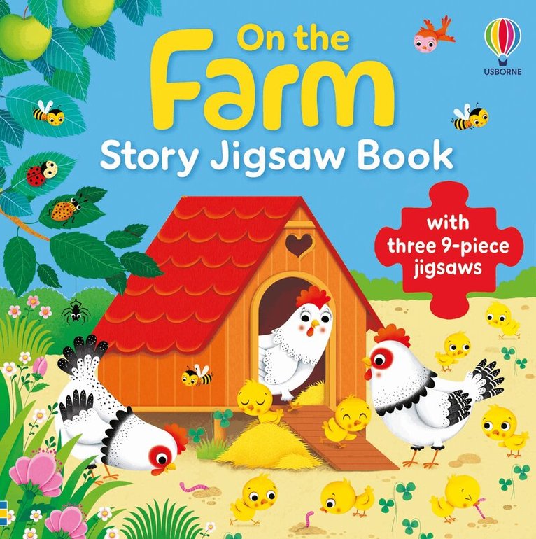 Kate Nolan - On the Farm Story Jigsaw Book, Kartonnage