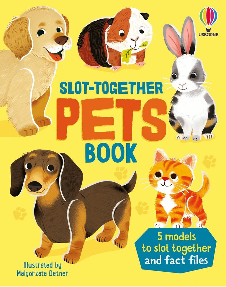 Abigail Wheatley - Slot-Together Pets Book, Kartonnage