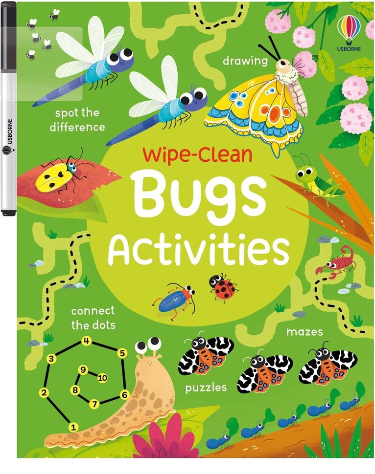 Kirsteen Robson - Wipe-Clean Bugs Activities, Häftad