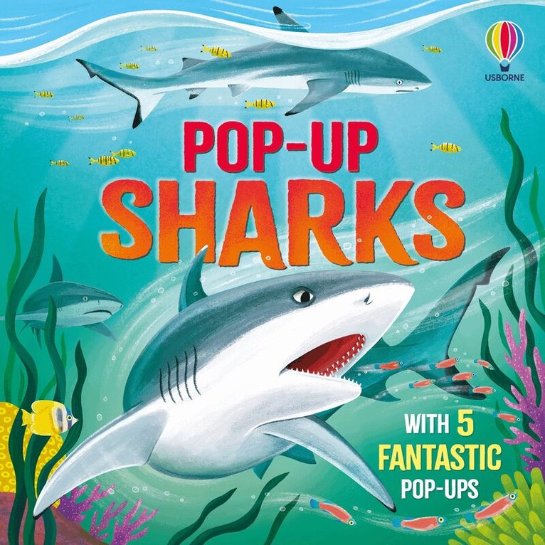 Micaela Tapsell - Pop-up Sharks, Kartonnage. Tillgänglighet: Kommande