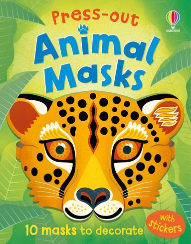 Ashe de Sousa - Press-out Animal Masks, Häftad