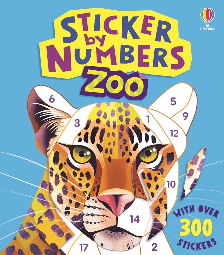 Emily Bone - Sticker by Numbers: Zoo, Häftad